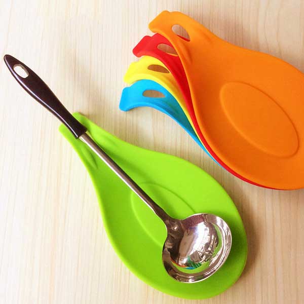(One Dollar Deal) Counter Top Silicone Spoon Holder
