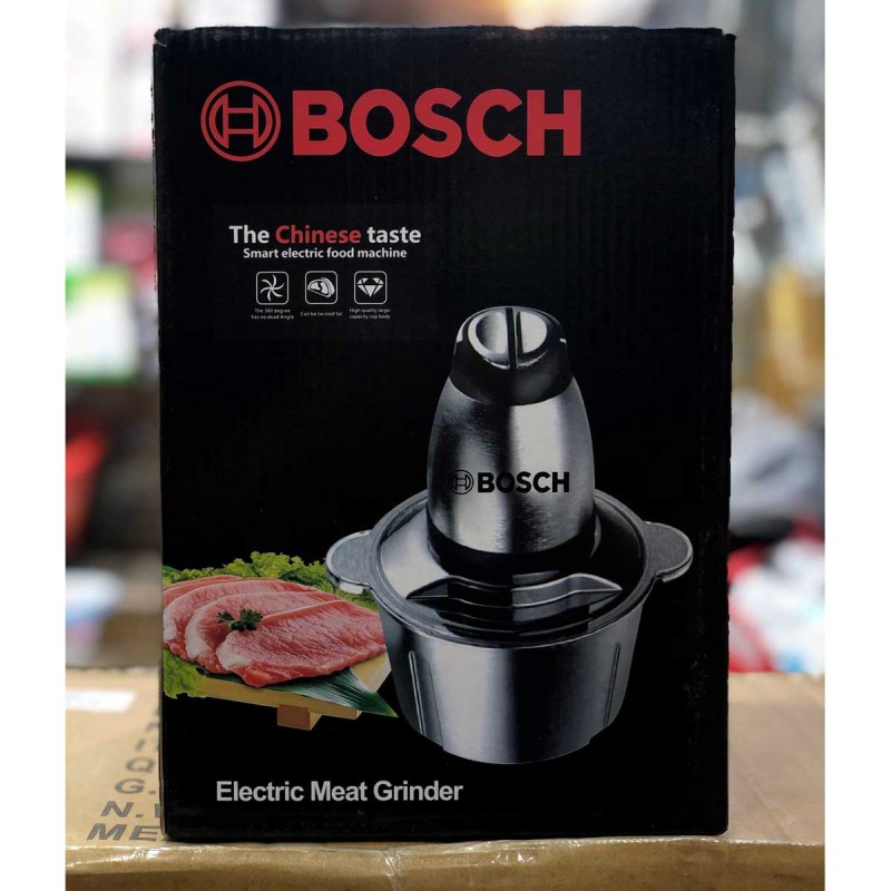 Bosch Stainless Steel Electric Meat Grinder 3 liter