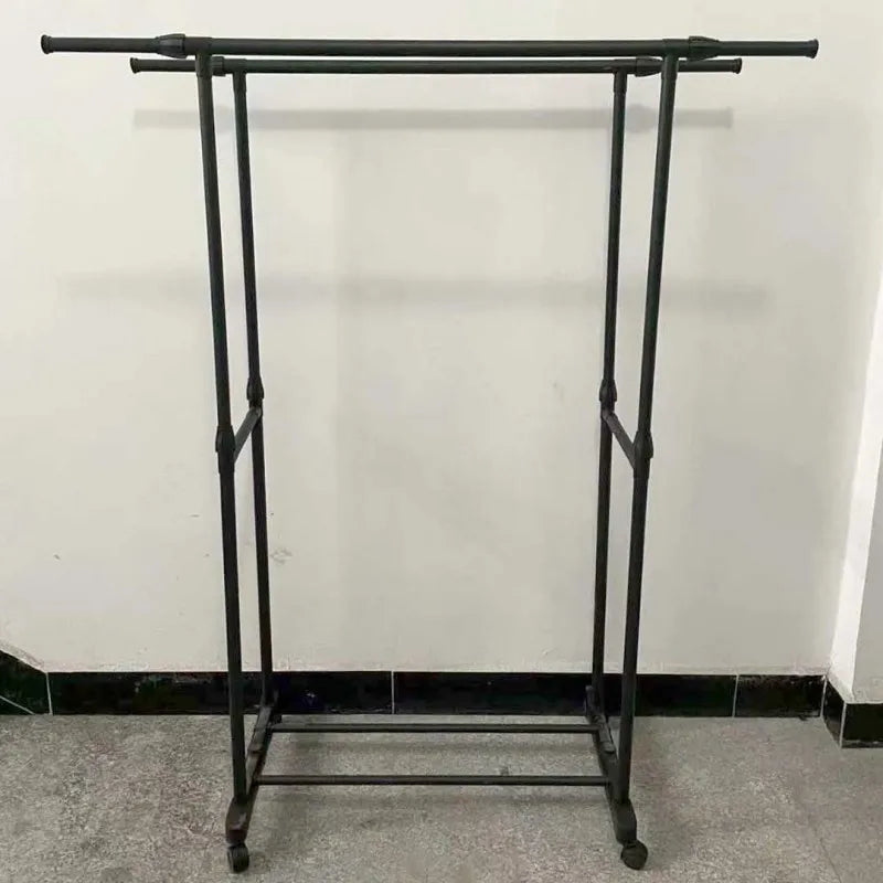 Buy Double Rod Garment Rack for Hanging Clothes in Pakistan