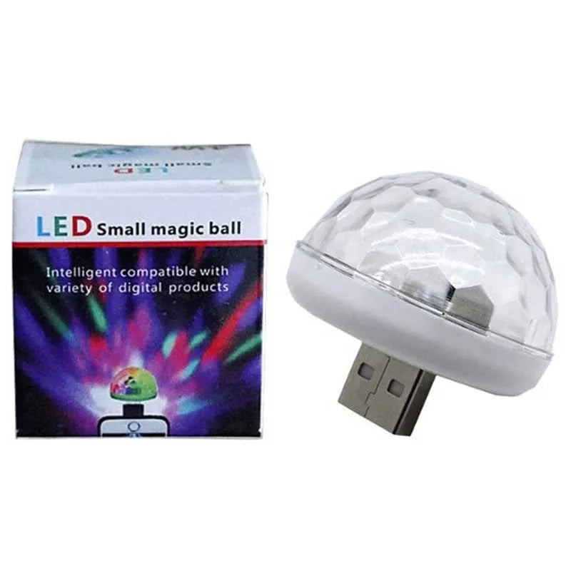 Buy Mini USB LED Magic Ball Disco Light Price in Pakistan