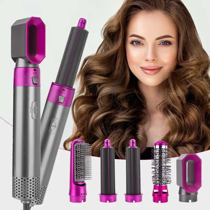 5-in-1 Ultra Powerful Multifunctional Hair Straightener and Curler