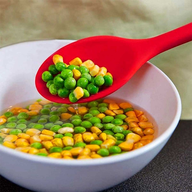 Silicone Nonstick Mixing and Serving Spoon