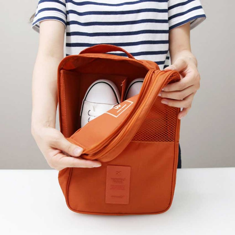 Travel Mesh Pocket Shoe Pouch Bag