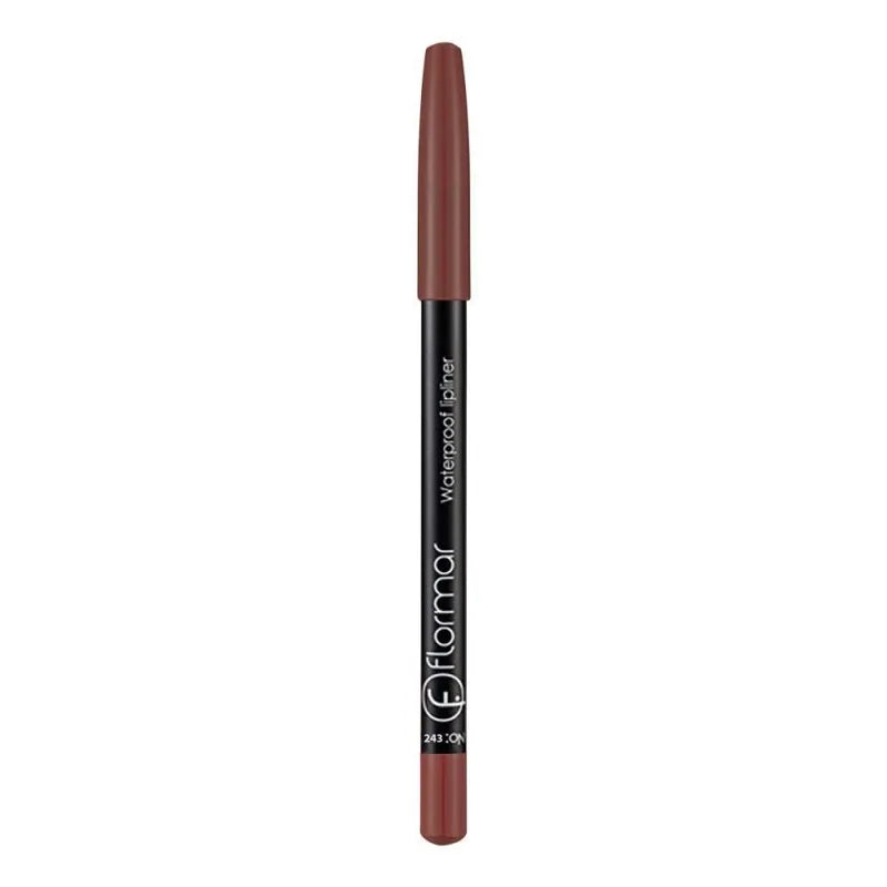 Buy Flormar Waterproof Lip Liner, 243 Hot Cocoa