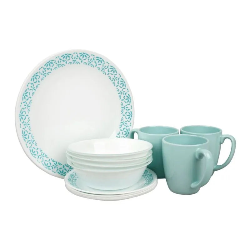 Buy Corelle Classic Dinnerware Set, Bay Garden 16Pack