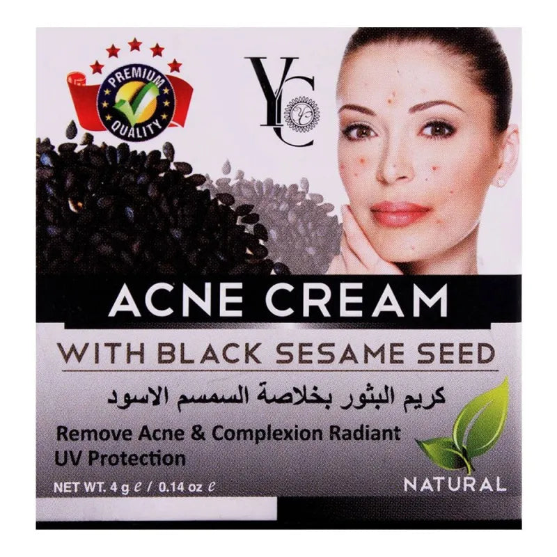 Buy YC Acne Cream, With Black Sesame Seed, 4g in Pakistan