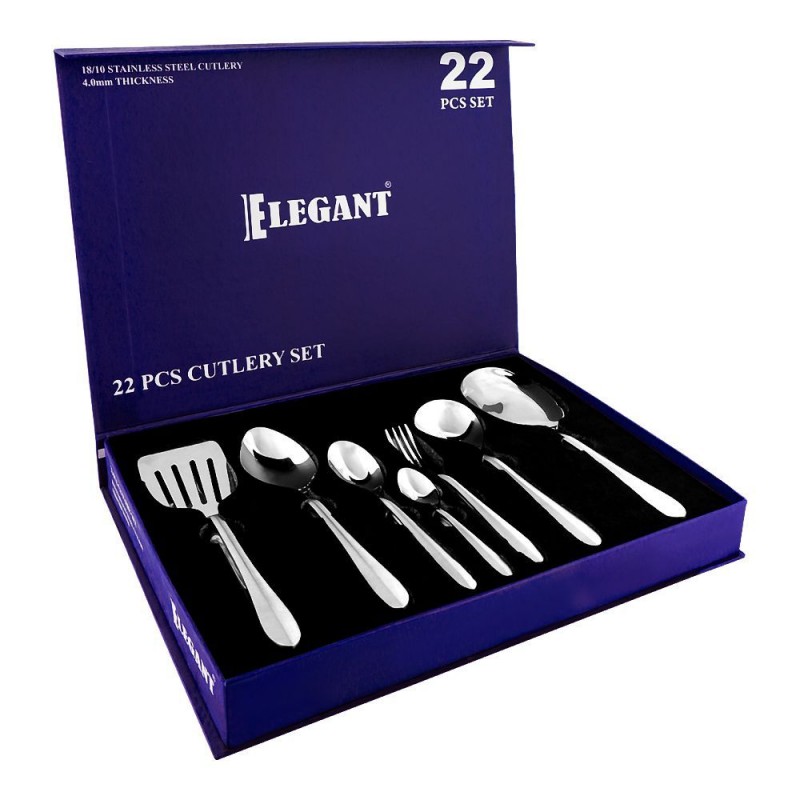Elegant Tree Cutlery Set, 22-Pack, ECS0029MT