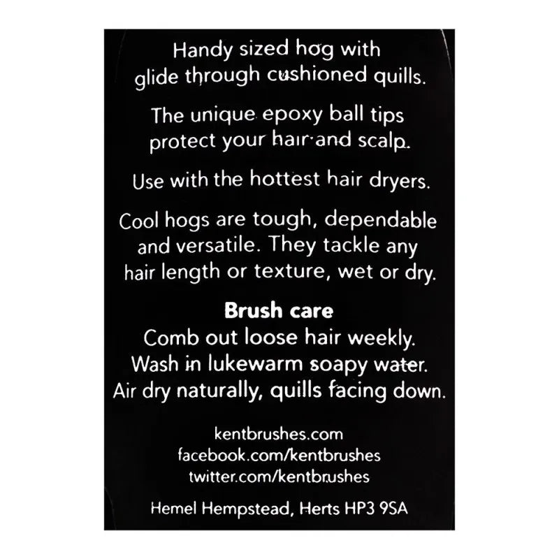 Buy Kent Cool Hog Hair Brush, 64380BG