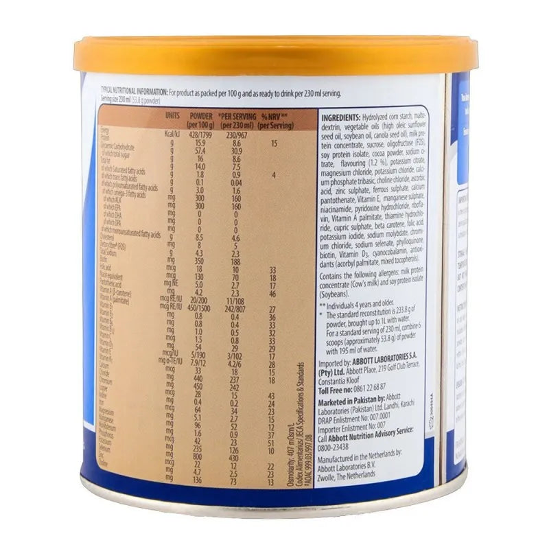 Buy Ensure Nutritional Supplement Powder Vanilla Flavor 400g