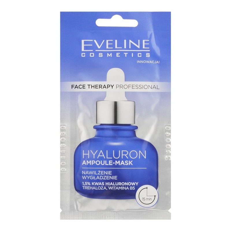 Eveline Face Therapy Professional Hyaluron Ampoule Mask, 8ml