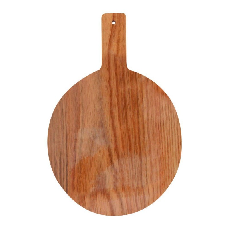 Elegant Curved Wood Pizza Board, 9.5 Inches, EH0090