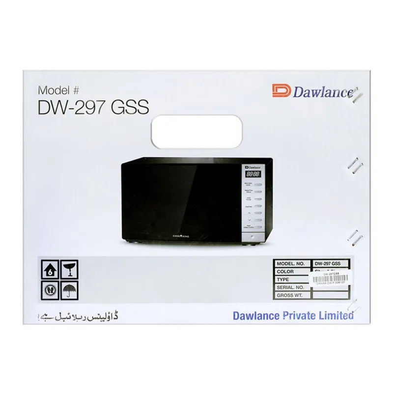 Buy Dawlance Microwave Oven, Cooking Series, DW297 GSS