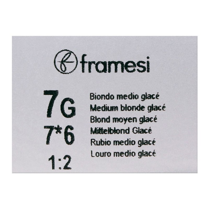 Framesi Framcolor 2001 Hair Colouring Cream, 7G Medium Blonde Glace