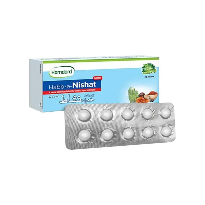 Buy Hamdard HabbENishat, 20 Tablets Price in Pakistan