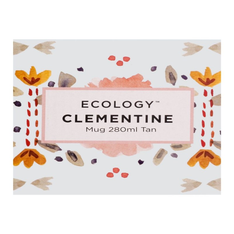 Ecology Clementine Mug, Tan, 300ml, EC63305