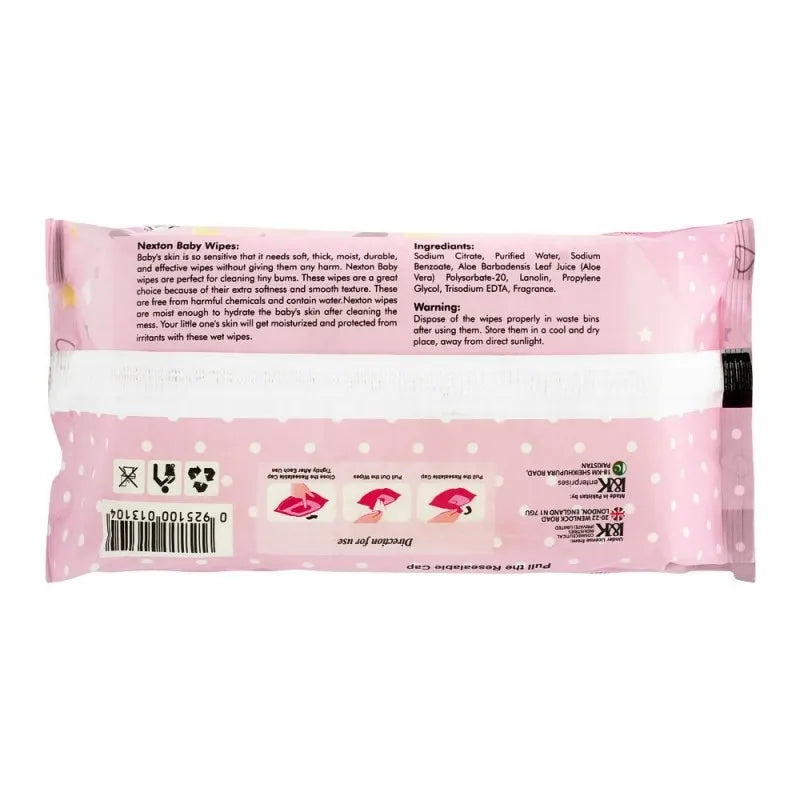 Nexton Extra Sensitive Baby Wipes, 84Pack Price in Pakistan