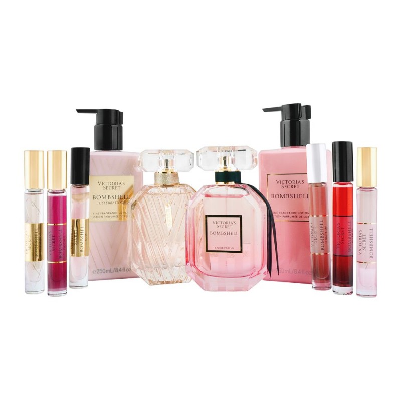 Victoria's Secret The Ultimate Bombshell Collection Eau De Parfum 2x100ml + Lotion 2x250ml + Mini Perfume 6x7ml