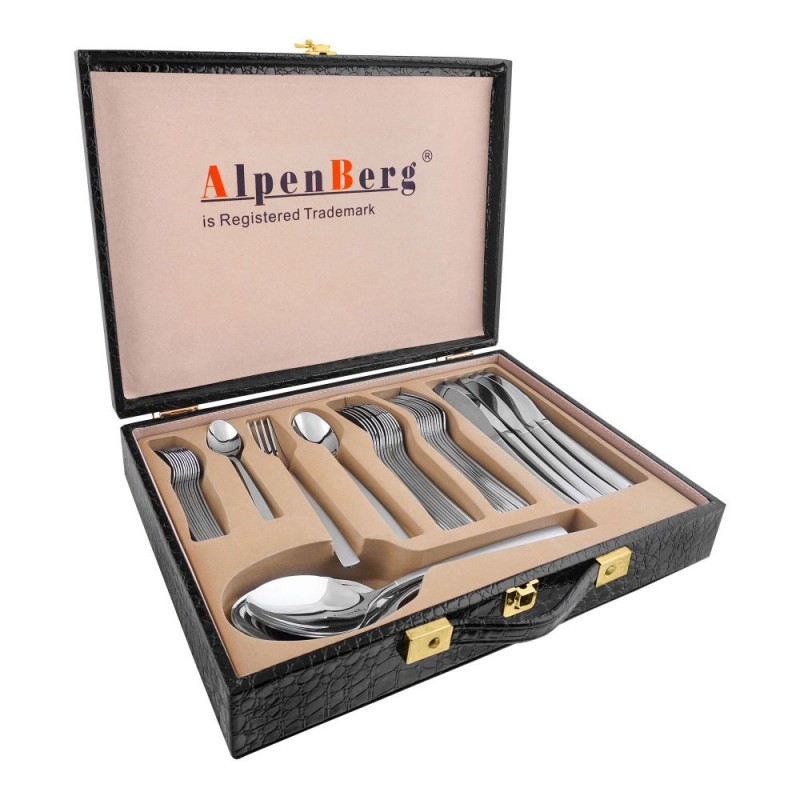 Alpen Berg Cutlery Set, 52-Pack, SS102