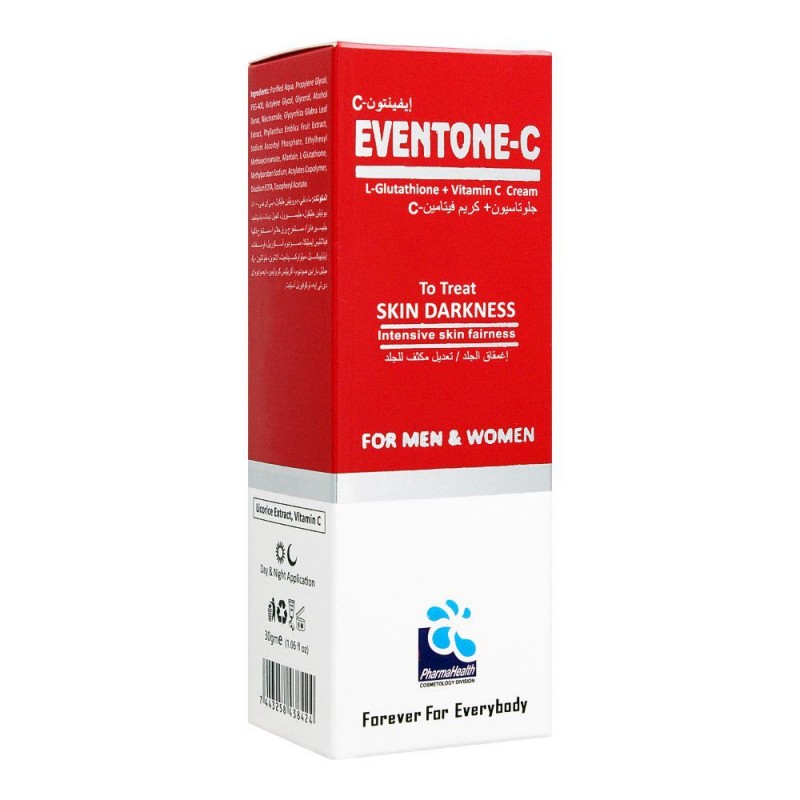 Eventone-C L-Glutathione + Vitamin C Skin Darkness Treatment Cream, 30g