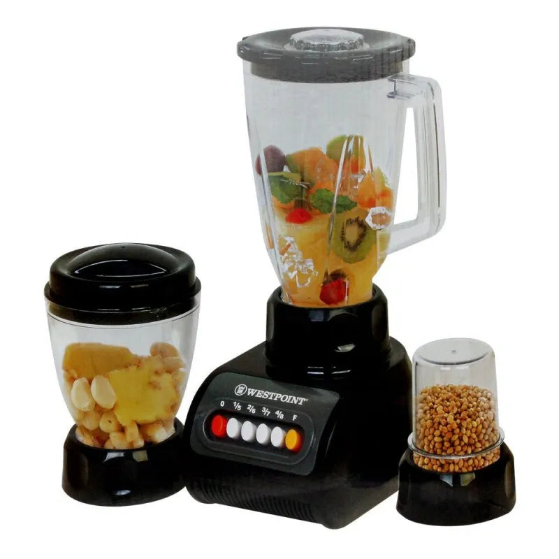 West Point Deluxe 3In1 Juicer, Blender & Dry Mill, WF9491