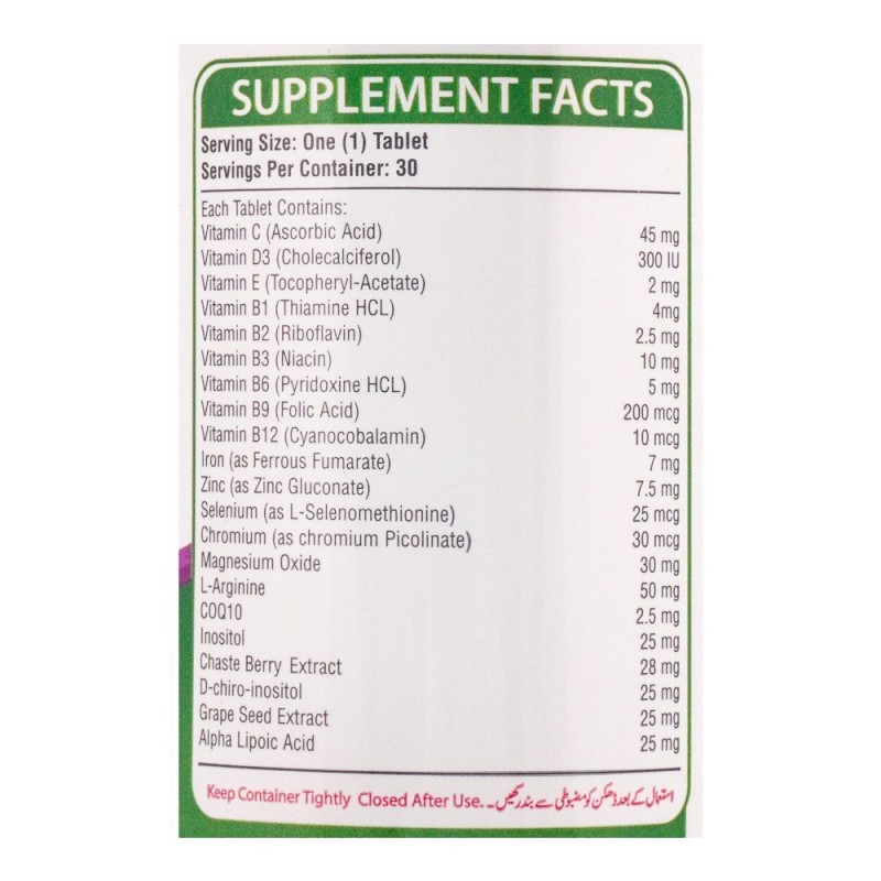 Nutrifactor Nuception Women's Fertility Food Supplement, 30 Tablets