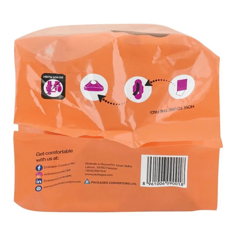 Buy Embrace Essentials Maxi Extra Long Pads, 8Pack Pakistan