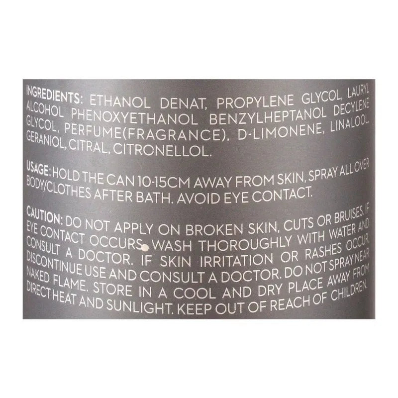 Buy Bold Zero Zeal Continuous Perfume Body Spray Shopaholic