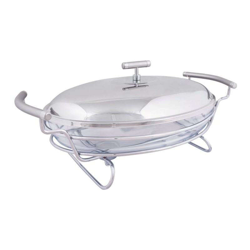 Food Warmer With Glass Dish, 3 Liters, KC-00