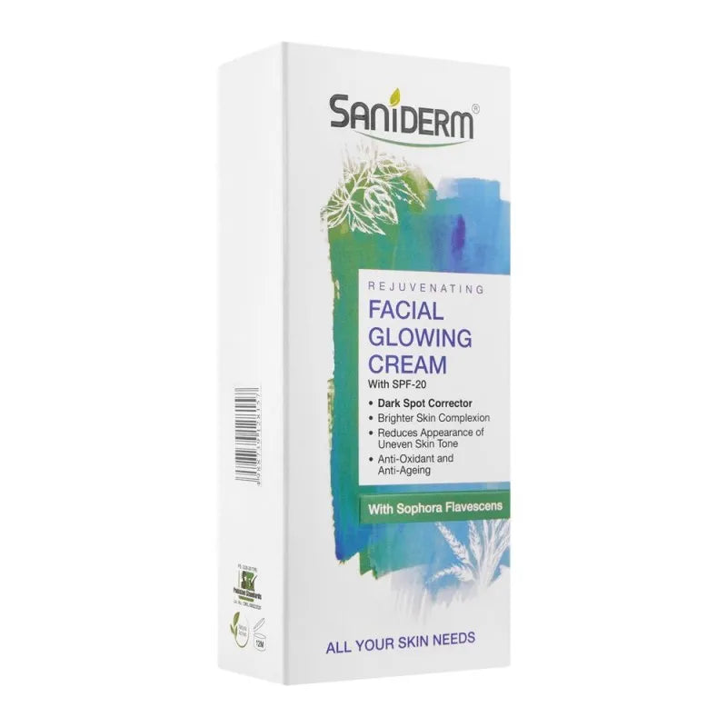 Buy Saniderm Rejuvenating Facial Glowing Cream, 50g