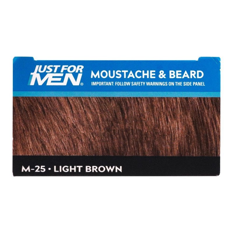 Just For Men Moustache & Beard Colour, M-25 Light Brown