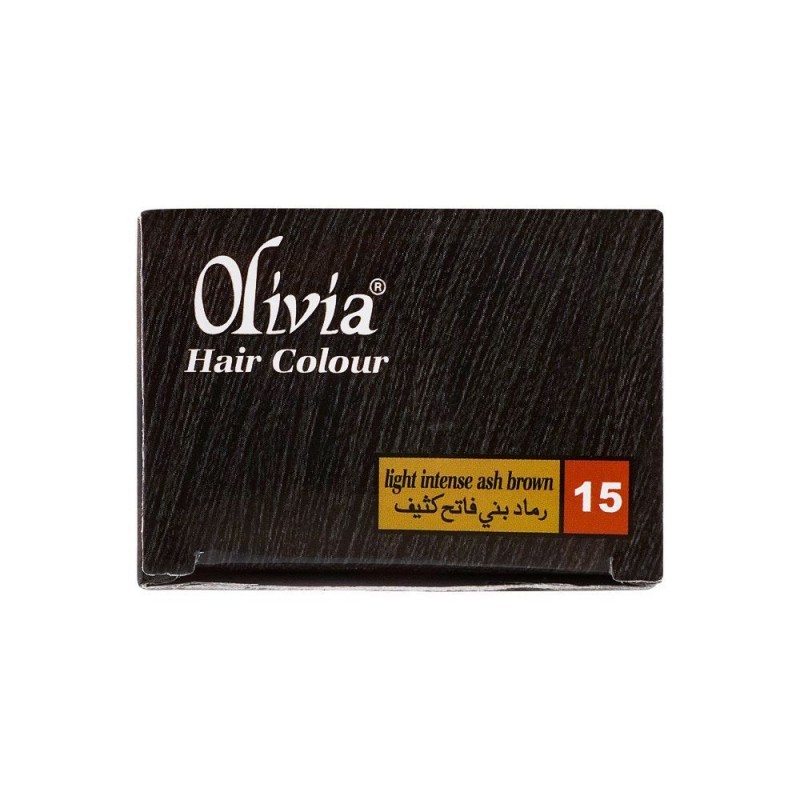 Olivia Hair Colour, 15, Light Intense Ash Brown