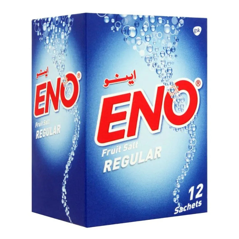 Buy Eno Fruit Salt, Regular Sachet, 12x5g Price in Pakistan
