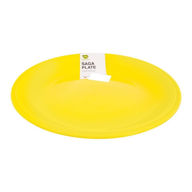 Appollo Saga Plate, Yellow