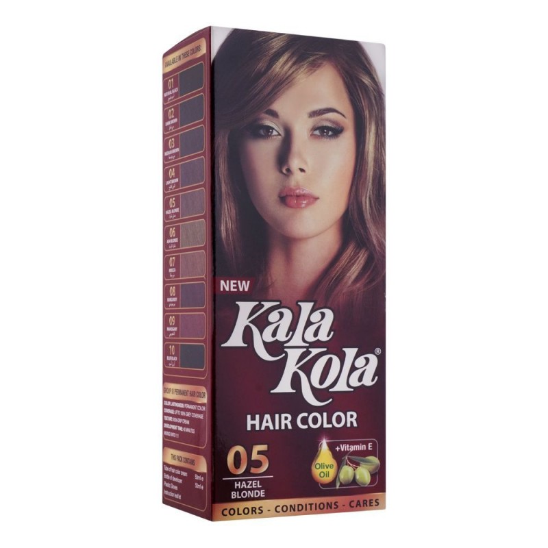 Kala Kola Hair Colour, 05 Hazel Blonde