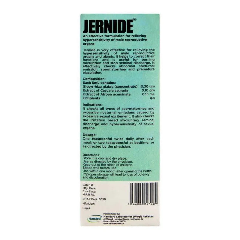 Buy Hamdard Jernide Syrup, 120ml Price in Pakistan