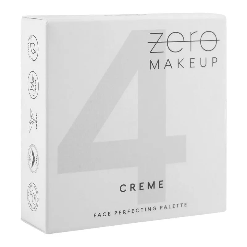 Buy Zero Makeup Face Perfecting Palette, Creme