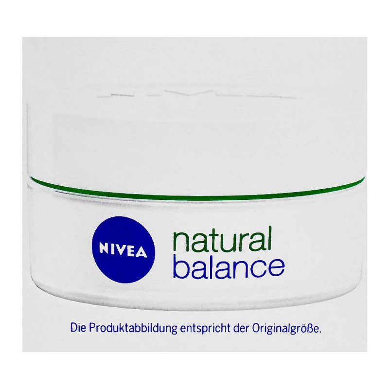 Nivea Natural Balance Bio Argan Oil & Aloe Vera Moisturizing Day Care, 50ml