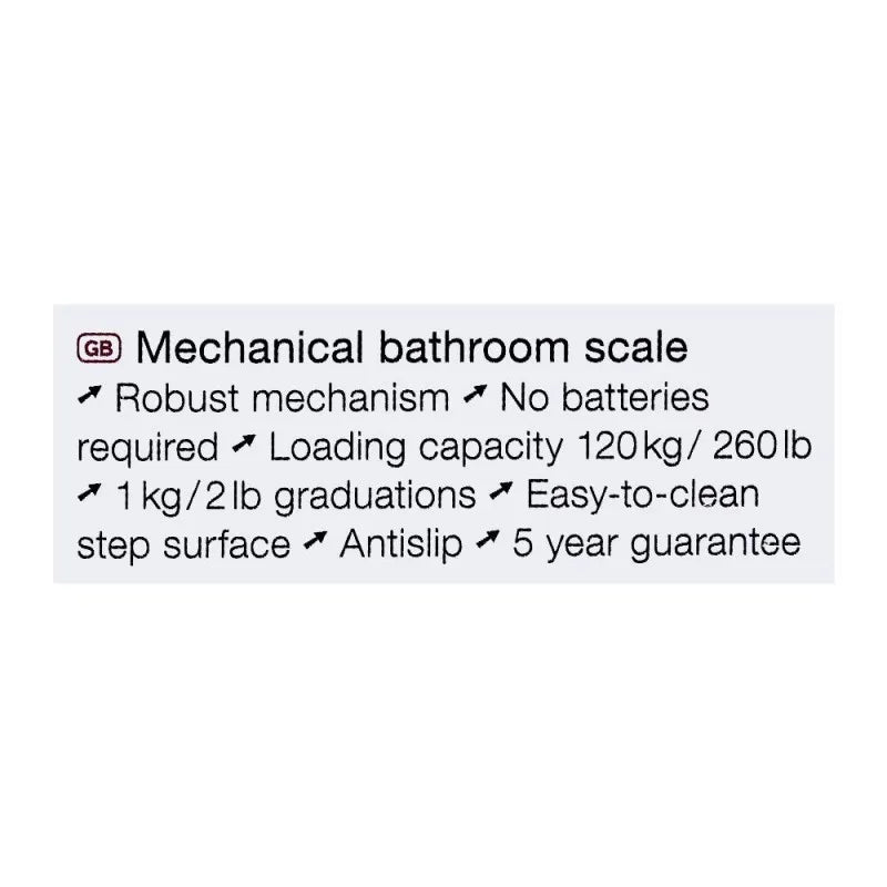 Beurer Mechanical Bathroom Scale, Weight Machine in Pakistan