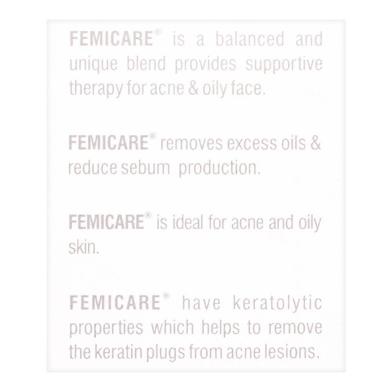 Femicare Face Wash, For All Types Of Acne Prone & Oily Skin, 125ml