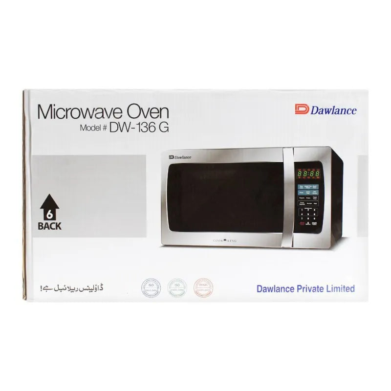 Buy Dawlance Grill Microwave Oven, 36 Liters, DW136 G
