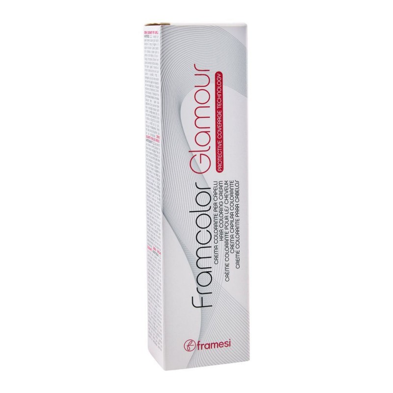 Framesi Framcolor Glamour Hair Coloring Cream, 5.52 Light Brown Mahogany Red