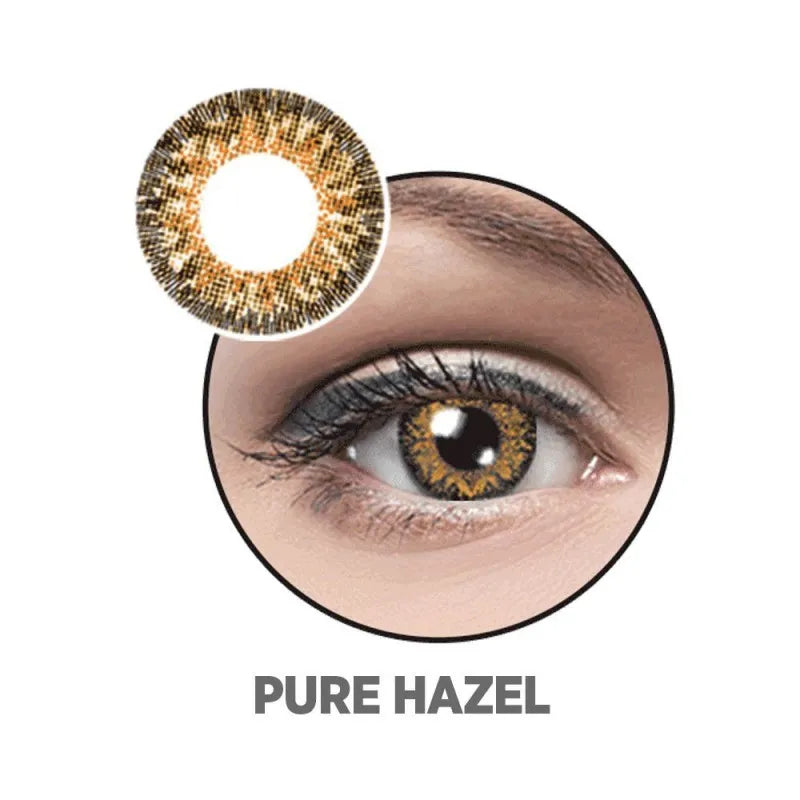 Buy Optiano Soft Color Contact Lenses, Pure Hazel Shopaholic