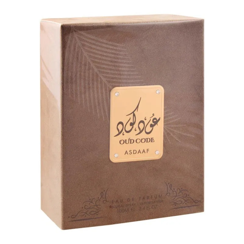 Buy Asdaaf Oud Code Eau De Parfum for Men & Women Shopaholic