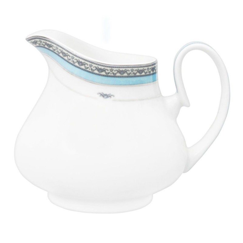 Cera-E-Noor Elegant Cinzia Blue Tea Set, 24 Pieces, 611021