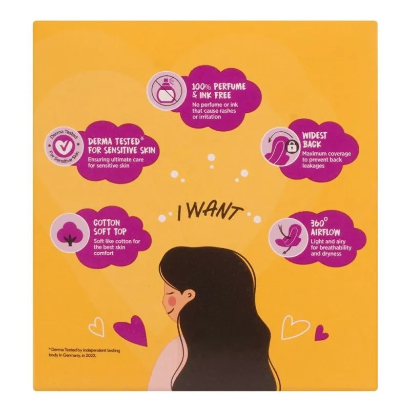 Embrace Sensitives Maxi Pads, Long, 9Pack Price in Pakistan