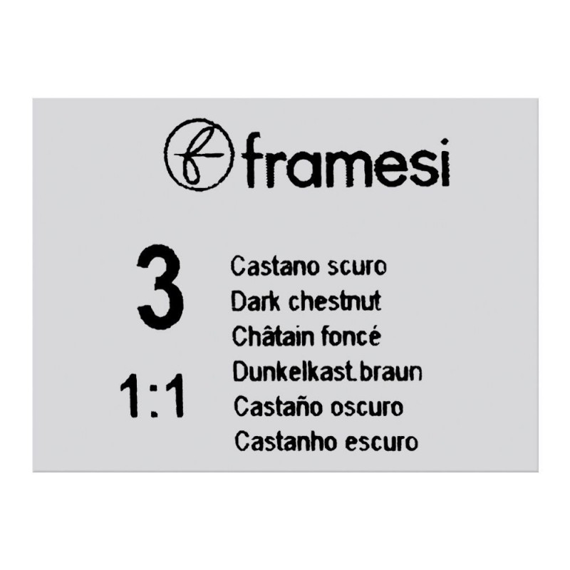 Framesi Framcolor Glamour Hair Coloring Cream, 3 Dark Chestnut