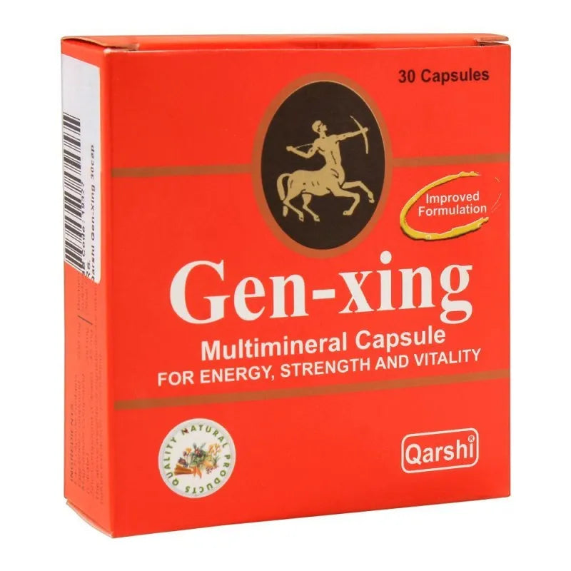 Qarshi GenXing, 30 Multimineral Capsules Price in Pakistan