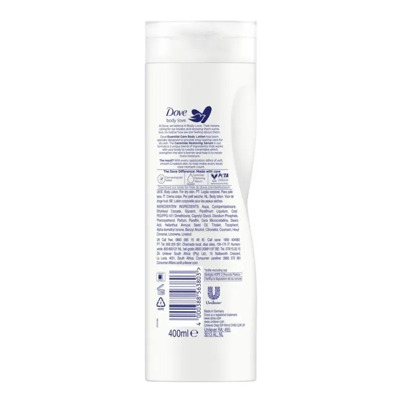 Buy Dove Body Love Essential Care Body Lotion, 400ml