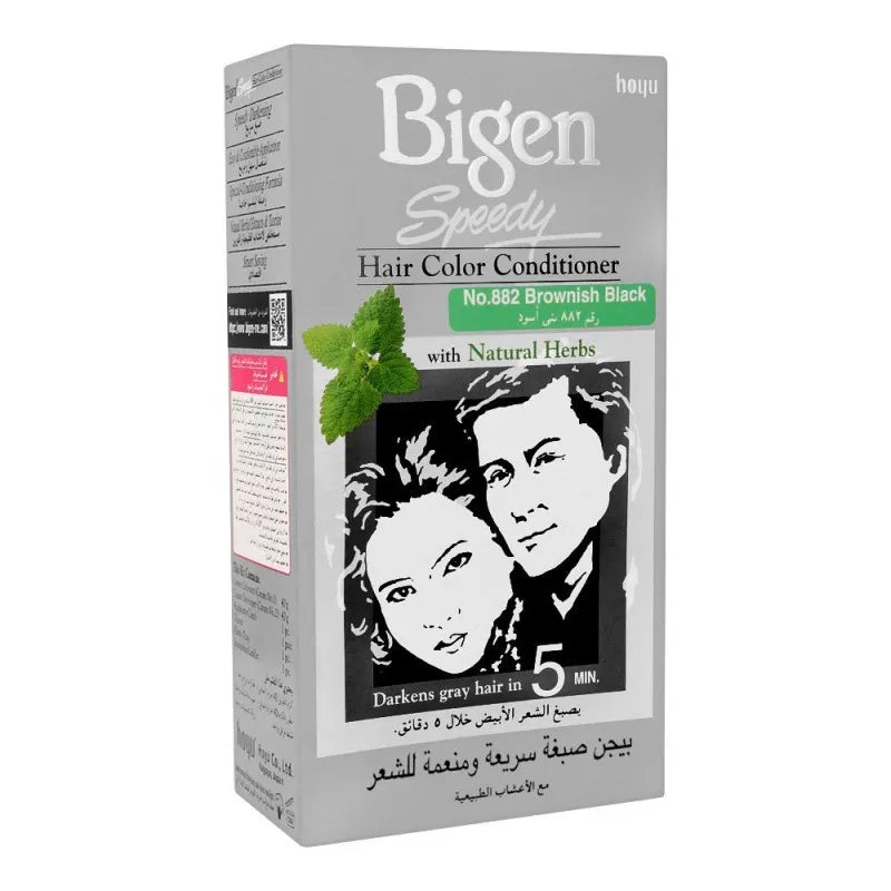 Buy Bigen Speedy Hair Color Conditioner, Brownish Black 882