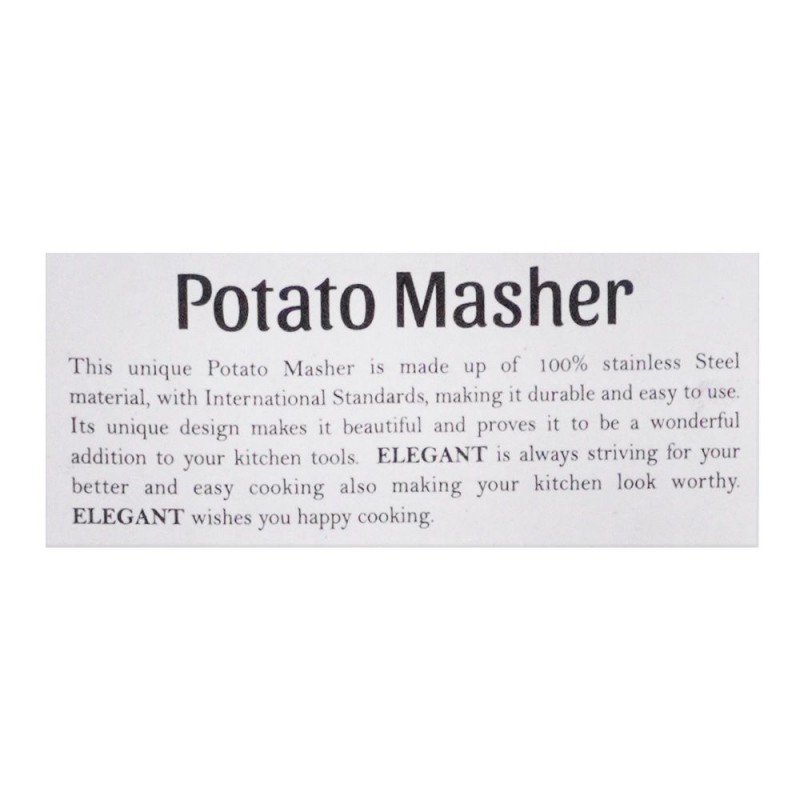 Elegant Potato Masher, ET86009